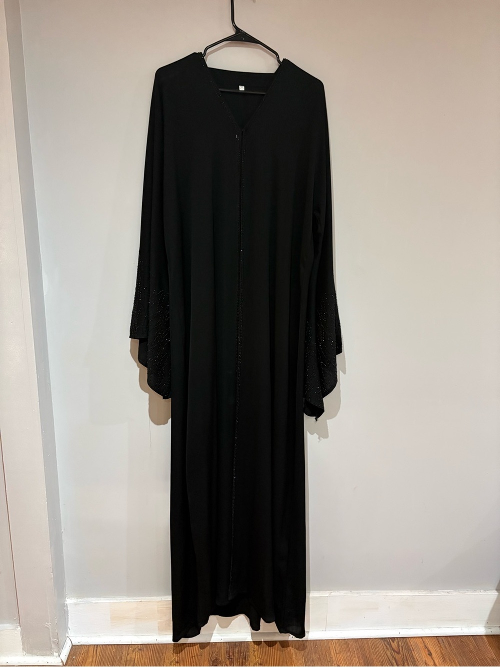 Black Long Sleeve Abaya